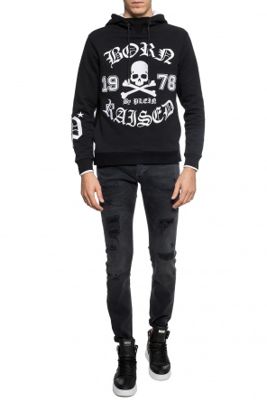 Skull motif sweatshirt, zdjęcie 2 Skull motif sweatshirt od Philipp Plein